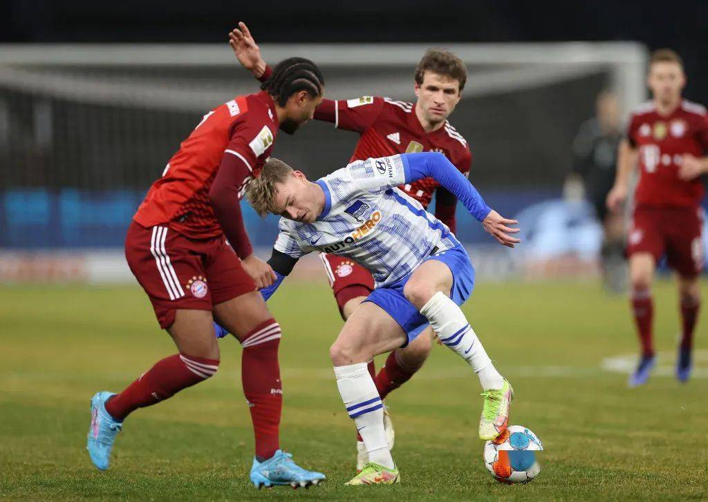 柏林赫塔力克斯在客场逆转击败对手的简单介绍