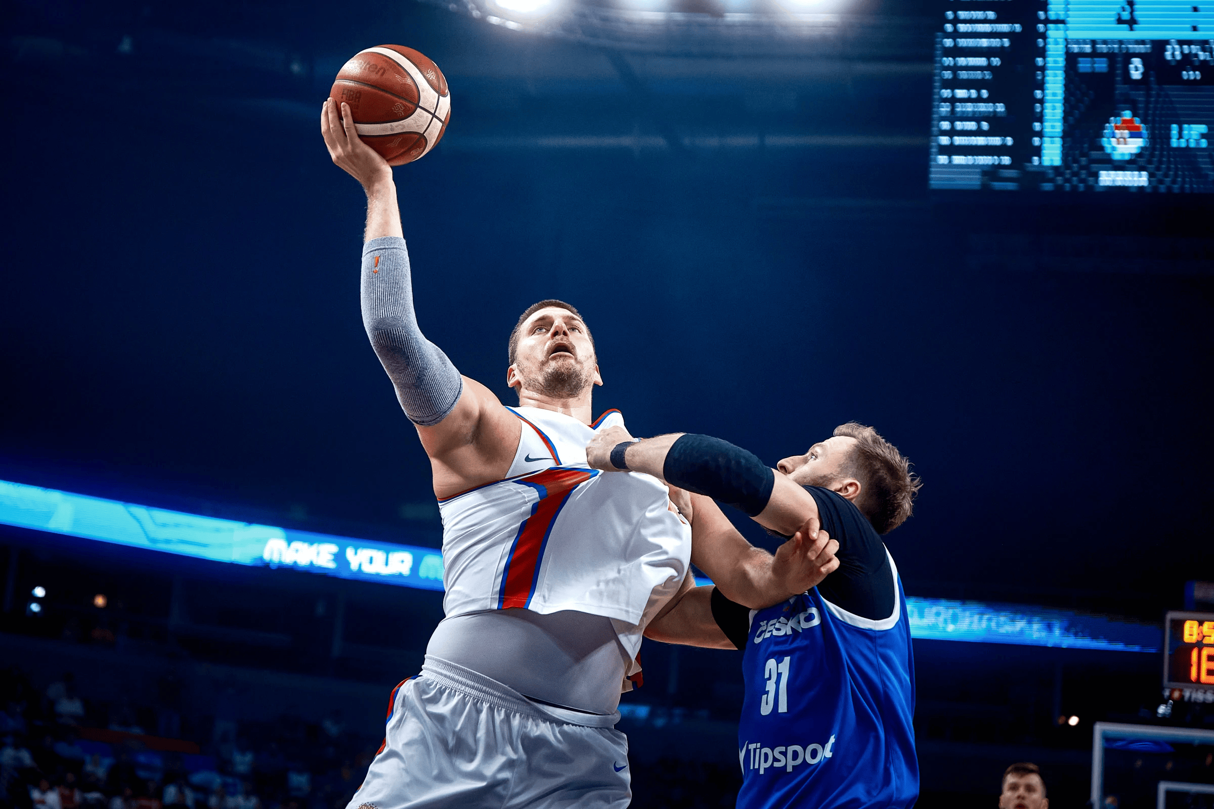 包含勇士B队绝杀土耳其男篮，约基奇惊艳世界的词条